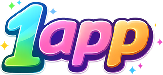 1 app সাইটের সবুজ লোগো